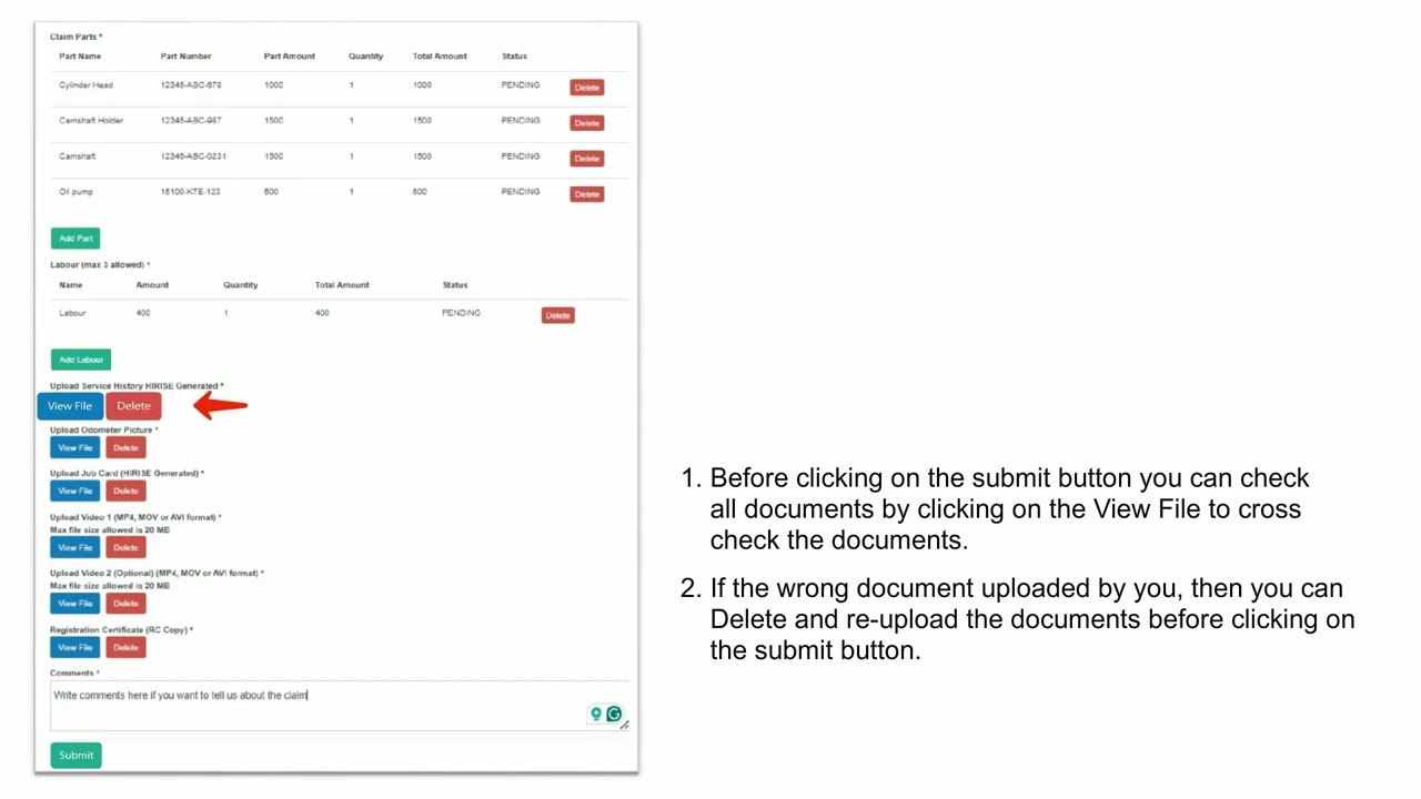 EW Claim Process Version2