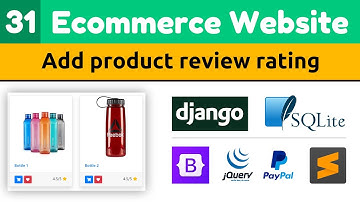 Add product review and rating with jquery ajax | Django Tutorials | Django eCommerce Website