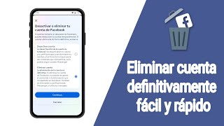 Cómo ELIMINAR tu cuenta de Facebook fácil y rápido | 2024