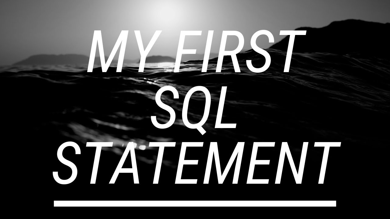 Episode 1 - Beginner SQL Select Statement Query Part 1 - YouTube