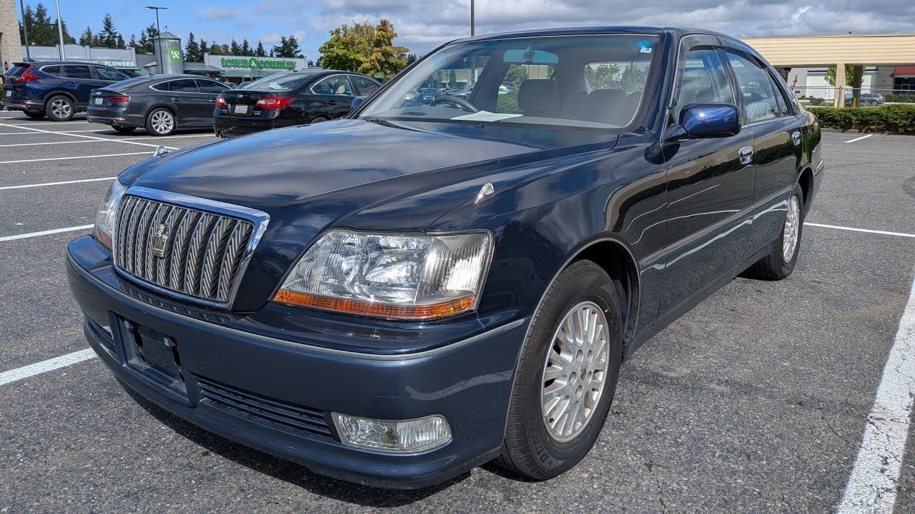 2000 Toyota Crown Majesta A Type 40k mi 5AT 2JZ 3L I6 import from 