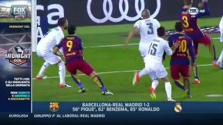 [HD] BarcelonaReal Madrid 12 full highlights telecronaca ITA Stefano Borghi