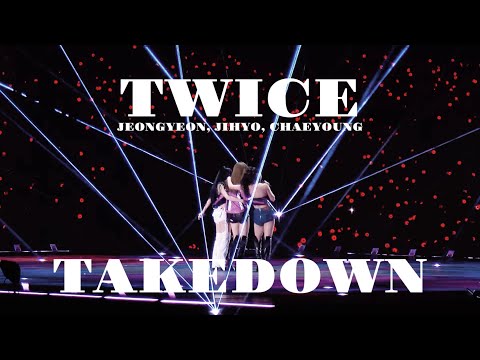 트와이스 TWICE (JEONGYEON, JIHYO, CHAEYOUNG)《TAKEDOWN》｜260321〈THIS IS FOR〉WORLD TOUR IN TAIPEI 台北 Day 2
