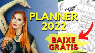 PLANNER 2022 - BAIXE GRÁTIS - FAMÍLIA DIY - AGENDA 2022