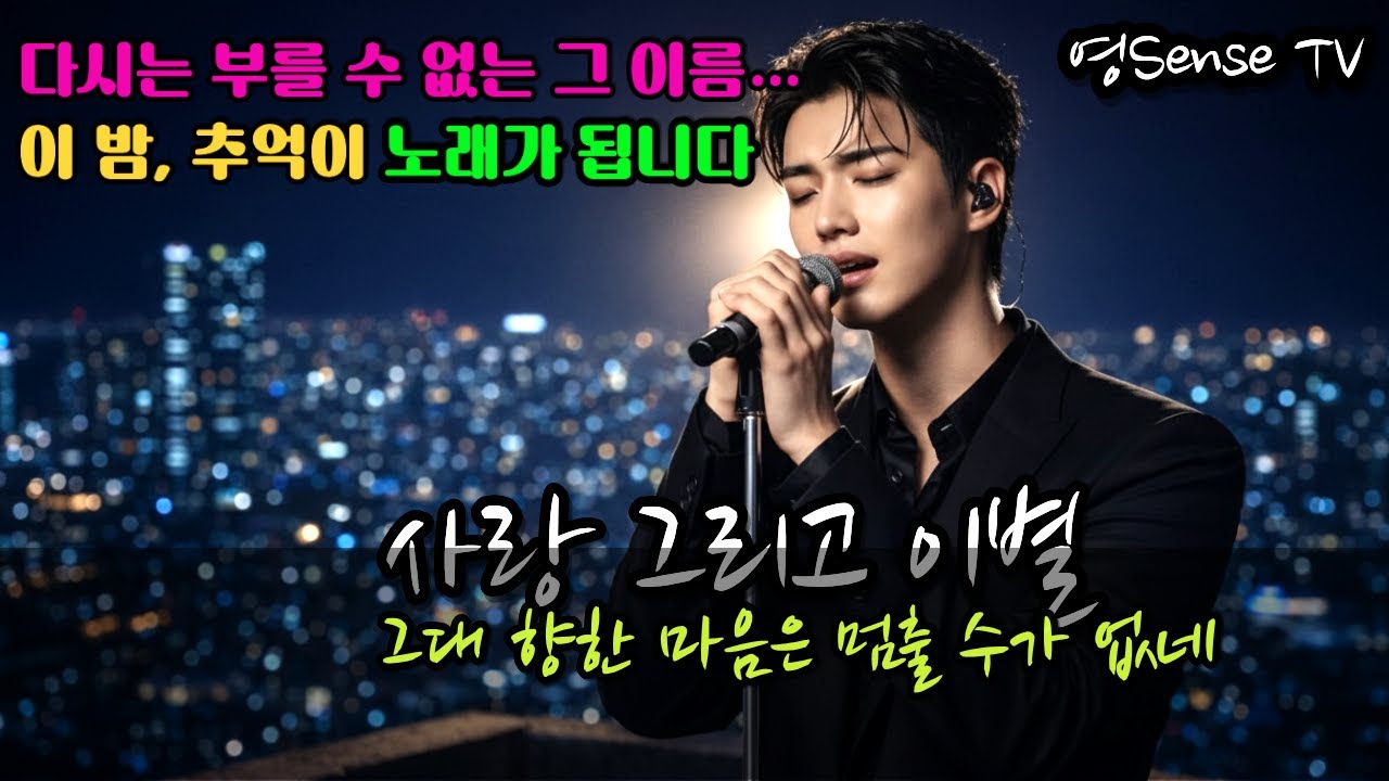 🎵 〈사랑 그리고 이별〉 Korean Ballad Trot