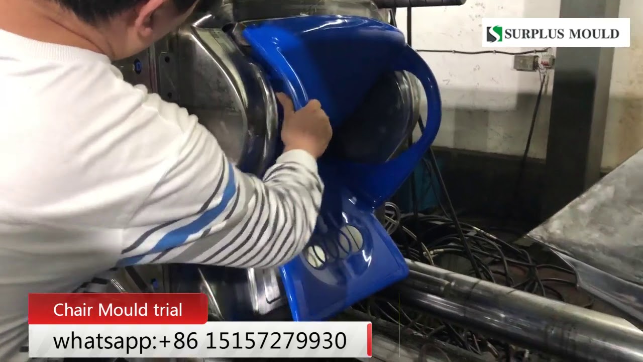 plastic armless chair mould