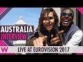 Capture de la vidéo Isaiah (Australia) Interview @ Eurovision 2017 | Wiwibloggs