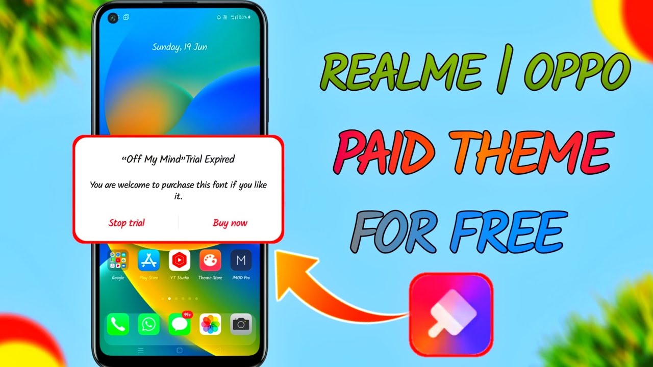 oppo realme paid themes for free on 5 minute trial realme oppo theme ...