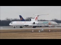 Kyrgyzstan Tupolev TU-154M takeoff at München, (MUC/EDDM)