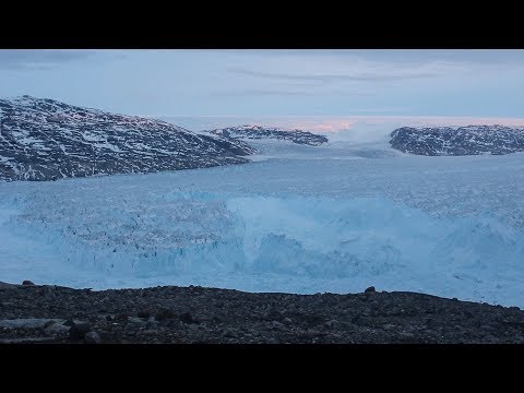 NYU Scientists Capture 4-mile Iceberg Breaking in Greenland