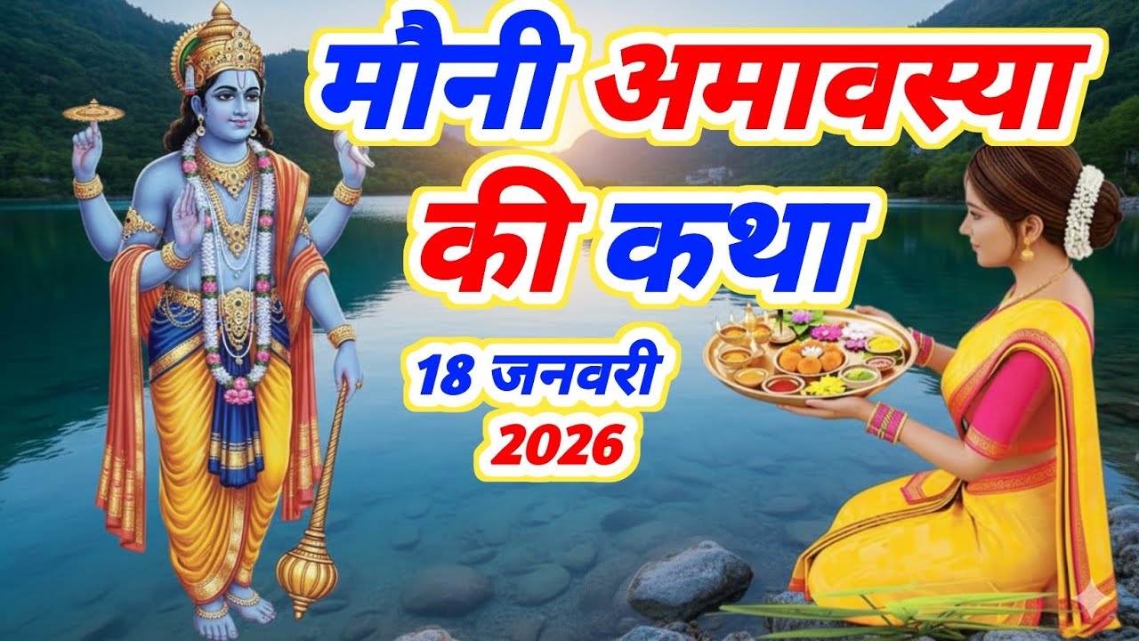 मौनी अमावस्या की अद्भुत कथा | Mauni Amavasya Vrat Katha | पाप नाशक अमावस्या कथा 2026Vishnu Ki Kahani