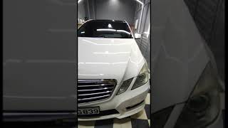 Mercedes Benz E 250 Seramik Kaplama Uygulaması