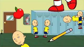 Caillou attempts lockers / Grounded