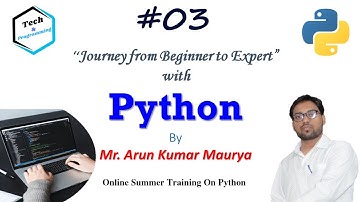 Python online Live Summer Training Day -03