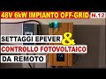 N.12 - 48V 6kW OFF-GRID SETTAGGI E CONTROLLO REMOTO