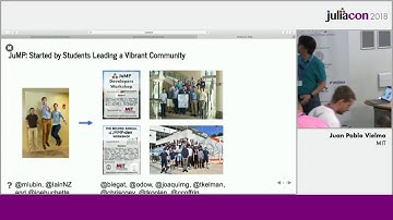 The JuMP ecosystem for mathematical optimization | Juan Pablo Vielma | JuliaCon 2018