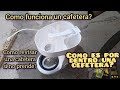 como funciona travaja una cafetera? y que revisar en caso que no sirva? how coffee maker works??