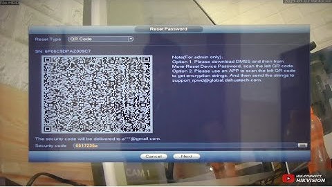 How to Reset Dahua DVR Admin Password CCTV | Dahua DVR Password Reset