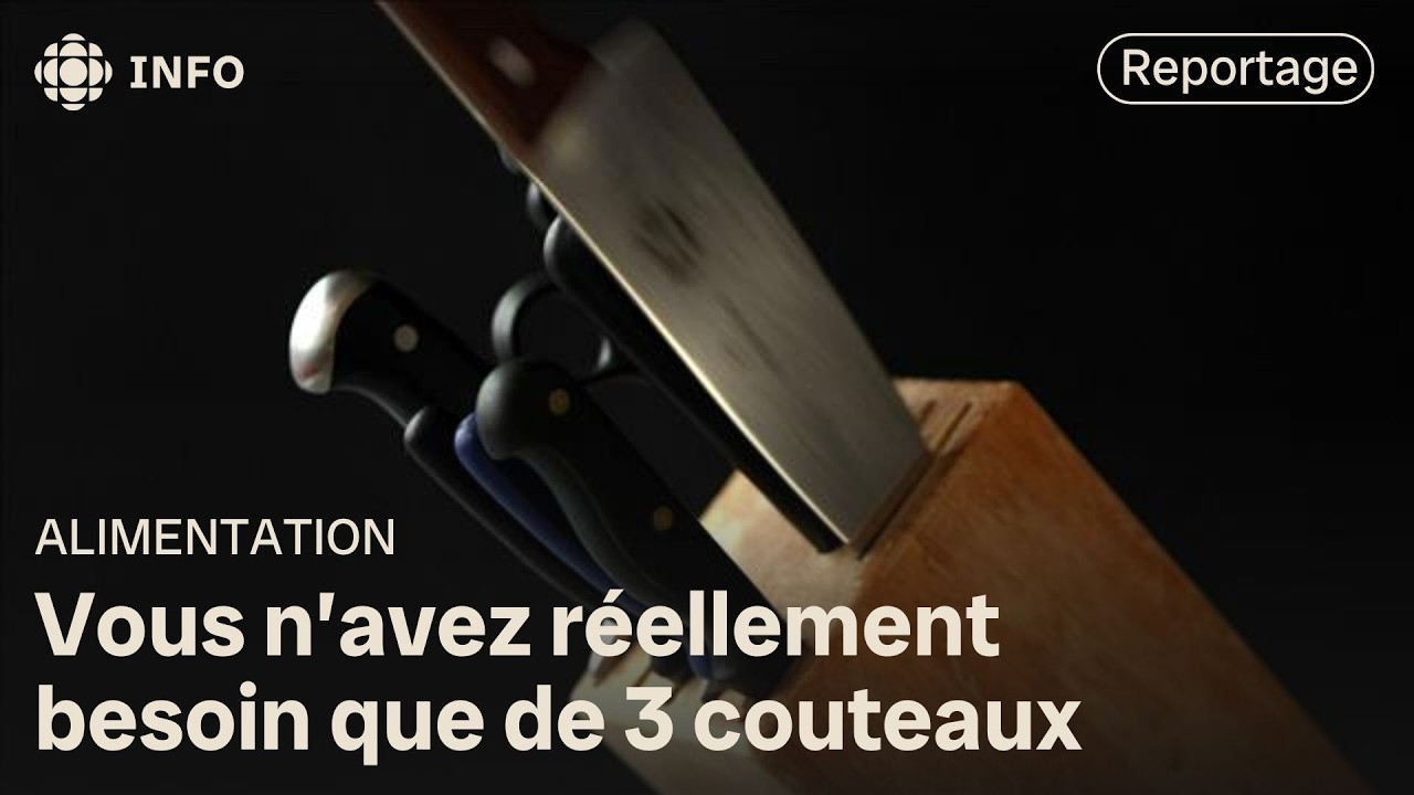 Les couteaux indispensables en cuisine | L'épicerie