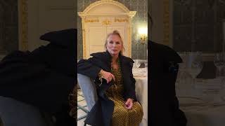 Jennifer Saunders kicks off Christmas in style at Claridges