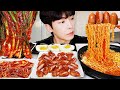 MUKBANG | 직접 만든 김치 레시피 & 파김치, 짜파게티, 계란 라면 먹방 | KIMCHI RECIPE KOREAN HOME FOOD