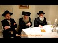 Satmar Dayan of Lakewood singing at parlor Meeting