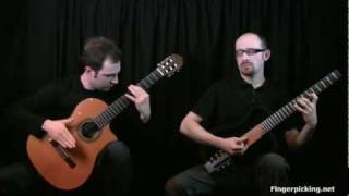 Black Orpheus / Manhã de Carnaval (L. Bonfa) - Bruskers Guitar Duo for Fingerpicking.net chords