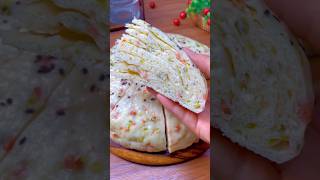 Simple ingredients. Easy & yummy bread recipe. How to make bread without oven. Fast & healthy recipe