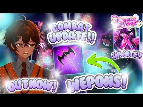 ✨*NEW* Combat UPDATE🗡️ ✨ in💜 MonsterVerze🦇!! #monsterverze #roblox