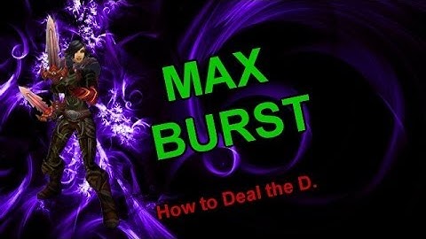 [Rogue] How to Maximize your Burst Potential as Subtlety - [Sativ] [5.4]