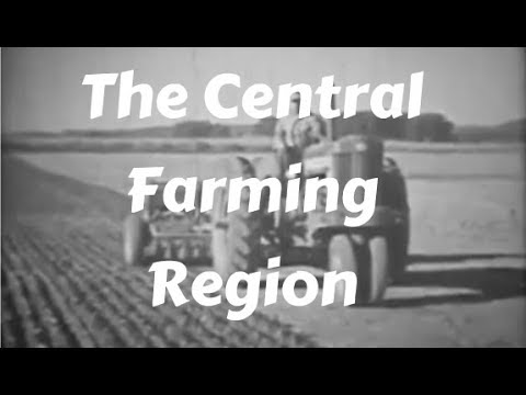 America's Central | Mid-West Farming Region- 1960's Farm Equipment