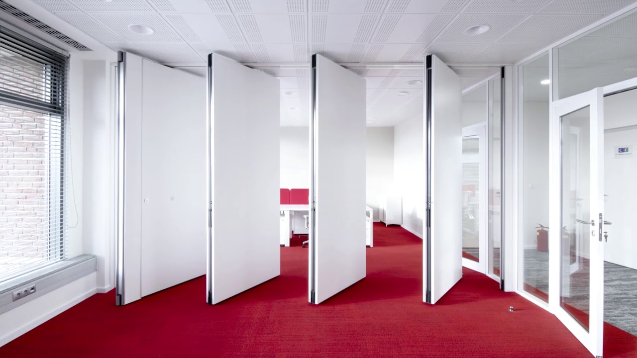 Operable walls for office