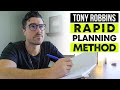 How Tony Robbins Uses “RPM Day-Planning” Method to DOMINATE Life (MUST WATCH!)