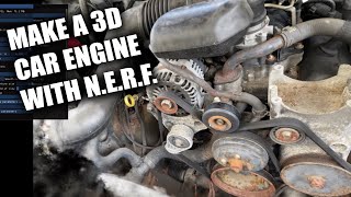 3D Silverado Car Engine - Be A VR Mechanic with Nvidia NERF!