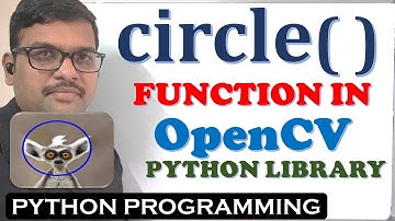 circle( )  FUNCTION IN OPENCV (PYHTON LIBRARY) || COMPUTER VISION LIBRARY
