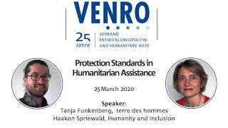 Protection Standards in Humanitarian Assistance
