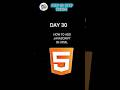 Day 30- Step by Step Code | ADD JS IN HTML|🎉#tamil#ytshort#shorts#shortvideo#youtube#100daysofcode