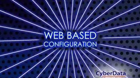 Cyberdata IP talk back speaker