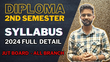 Diploma 2nd Semester Syllabus 2024 | 2nd sem diploma new syllabus | diploma new syllabus 2nd sem