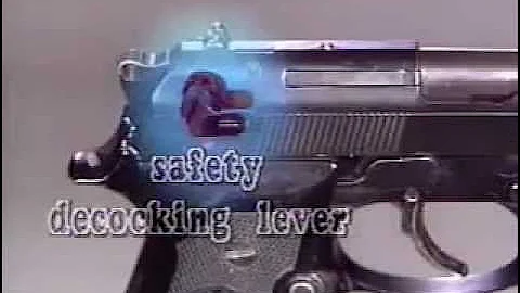 U.S. Military Beretta M9 9mm Operation And Cycle Of Functioning (1991)