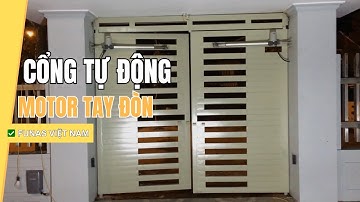 Cổng Tự Động Quảng Ngãi - Lắp Đặt Motor Cánh Tay Đòn | ✅ Funas - Đà Nẵng