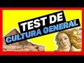 TRIVIA: ¿Que tanto sabes de CULTURA GENERAL?🧐🤩 (TEST de CONOCIMIENTO) -Test/Trivia/Quiz