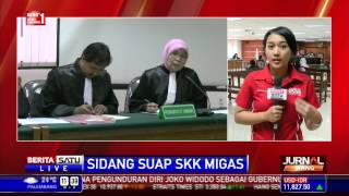 Artha Meris Simbolon Jalani Sidang Perdana Suap SKK Migas