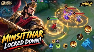 MINSITTHAR | Powerful Hook &Ultimate Combos | MLBB Gameplay | #minsitthargameplay #minsittharguide
