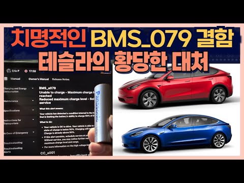 "치명적인 BMS_A079 결함" 테슬라의 황당한 대처