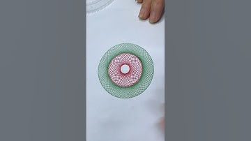 Spirograph #asmr #satisfying #drawing #spirograph #relaxing #coloring #trending #relax #art