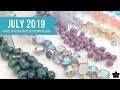 JULY 2019 Double Rotating Beads of the Month Club Subscription | Adornable Elements | Fire Polished