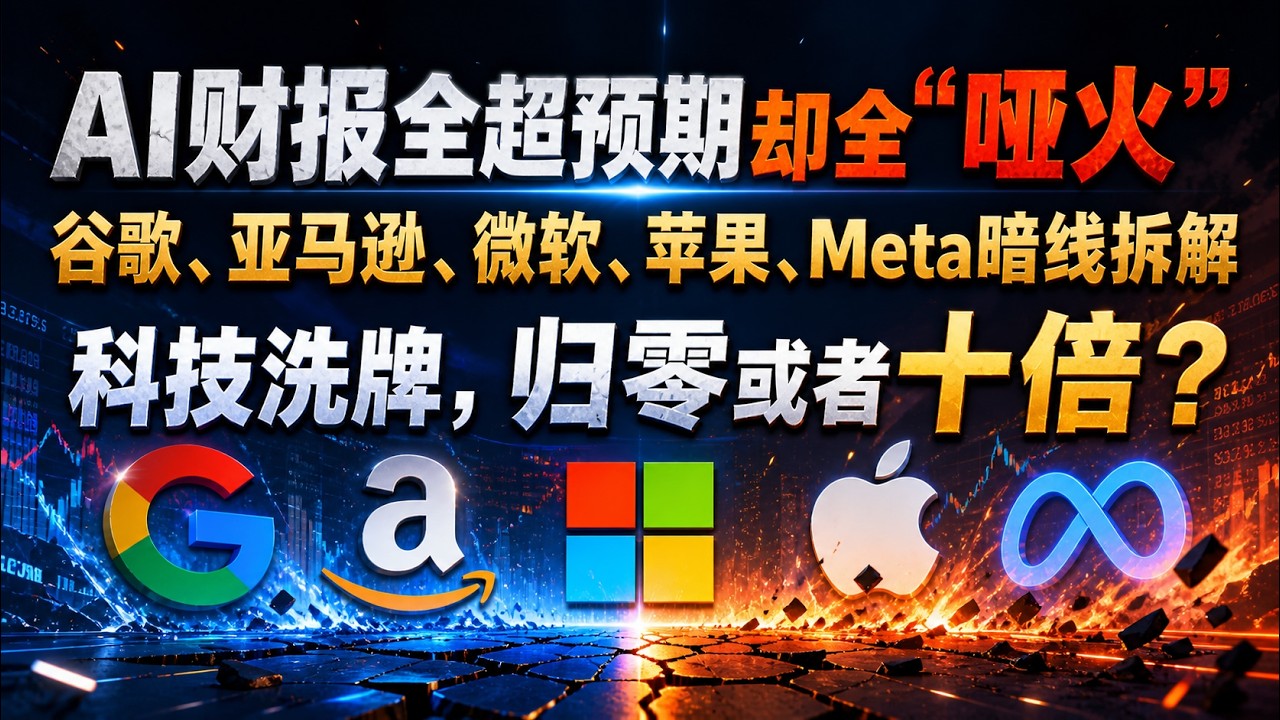 AI要崩了吗？不是技术出问题，而是华尔街已经换了算法 #AI泡沫 #科技股 #投资逻辑 #美股分析 #人工智能 - YouTube