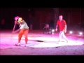 بلياتشو المسرح الايطالي مونديال في مصر مع رقص على مهرجان فرتكه