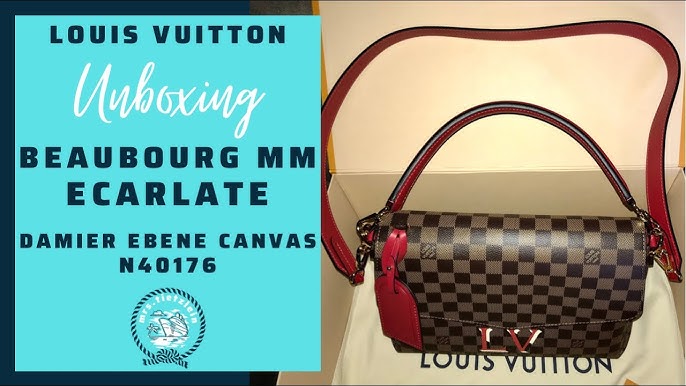 LOUIS VUITTON Monogram Beaubourg MM Safran Imperial 1264333